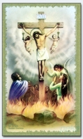 04253 - Christ On Cross With Purgatory