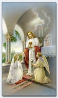 25067 - Communion Girl With Angel