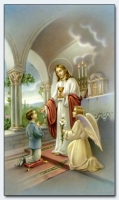 25068 - Communion Boy With Angel