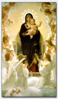 20416 - Virgen With Angels (Bouguereau)