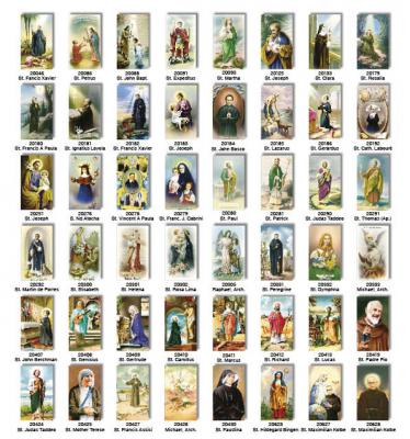 Mustersatz Heiligenbilder komplett zum Sonderpreis