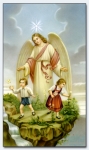 25046 - Guardian Angel With Girl And Boy